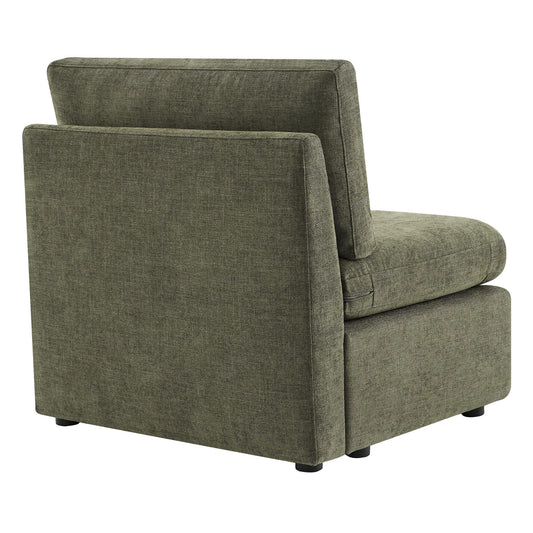 Modular Armless Chair in Contemporary Style