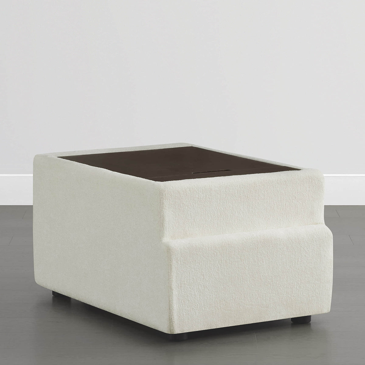 Modular Console Table in Oak with Geometric Design