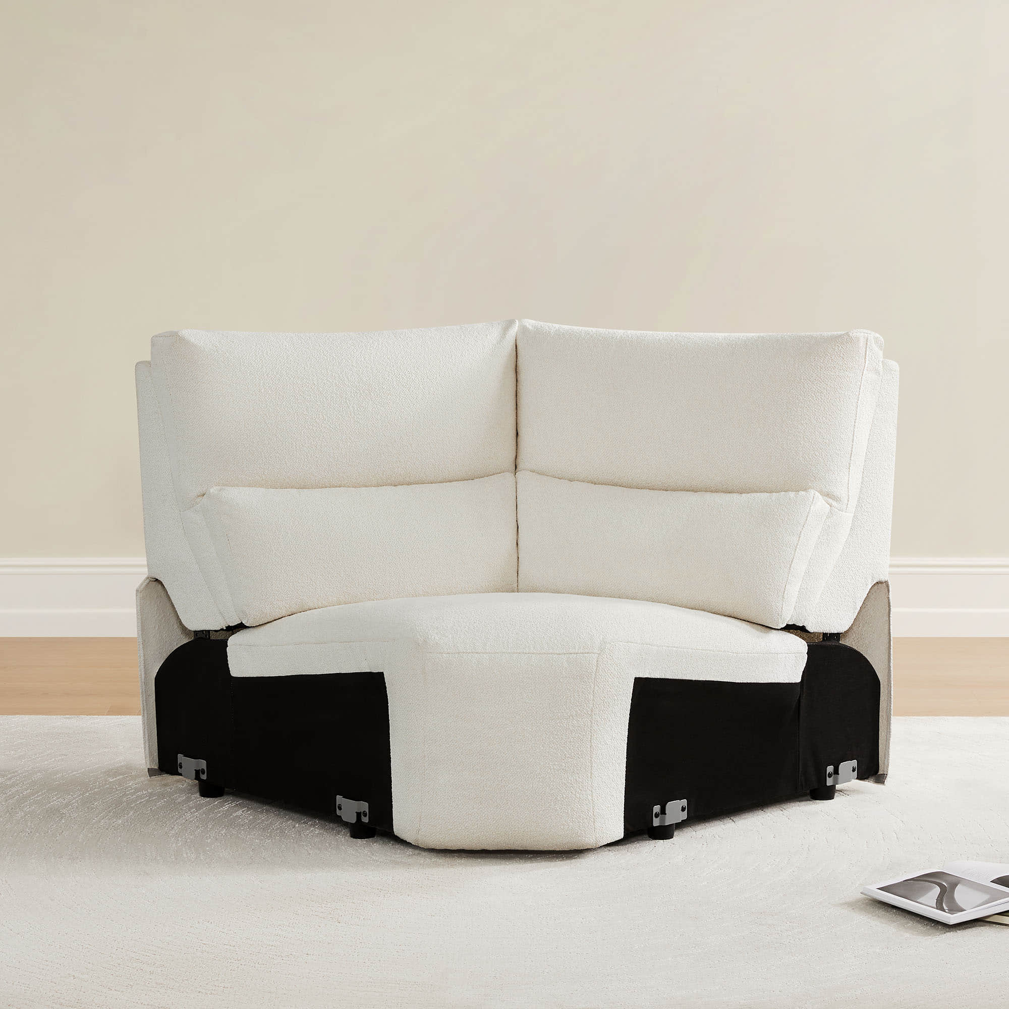 Modular Corner Sofa in Contemporary Skyline Design