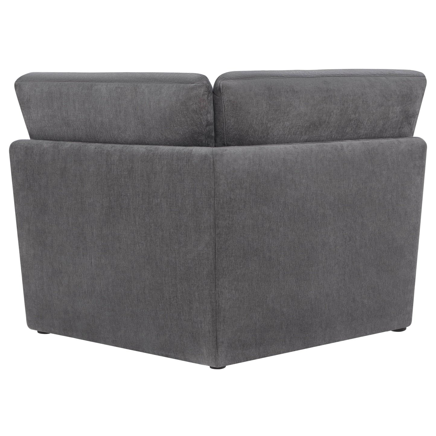 Modular Corner Sofa in Soft Fabric with Cozy Design