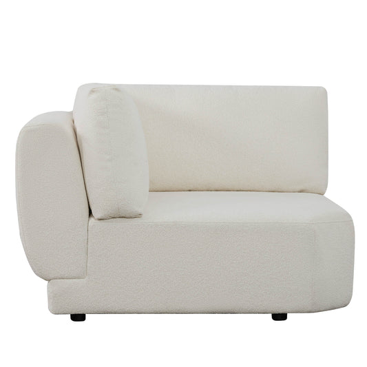 Modular Curved Sofa in Grace Fabric - 4-Seater Design