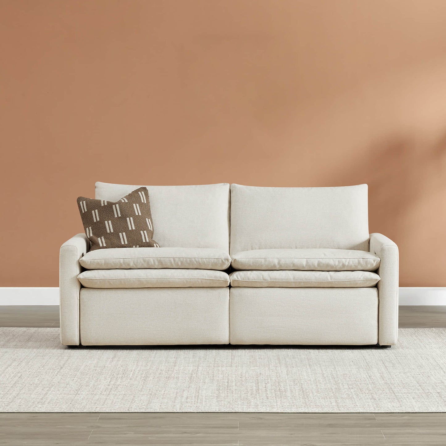 Modular Reclining Sofa in Ohana Design with Zero Gravity Feature