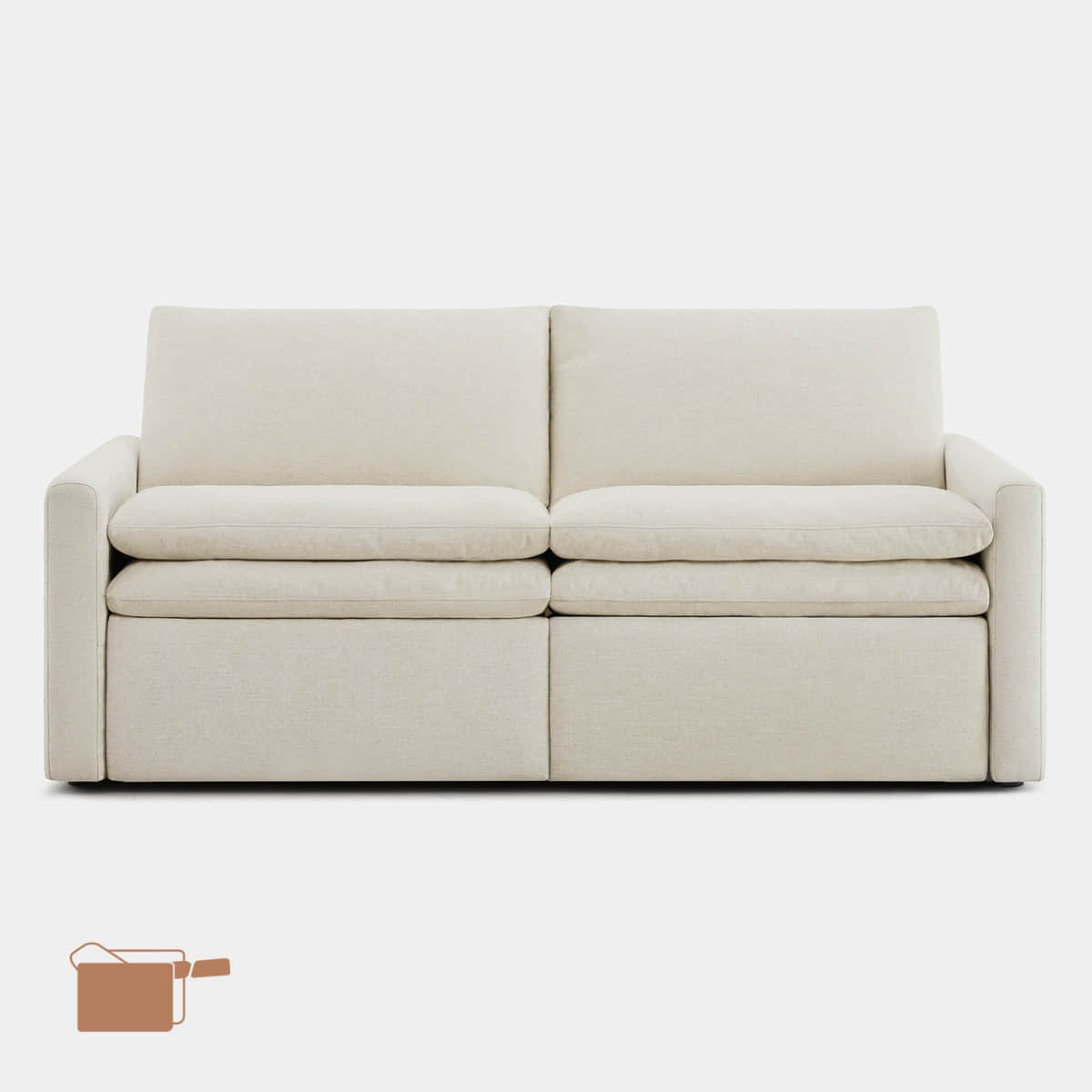 Modular Reclining Sofa in Ohana Design with Zero Gravity Feature