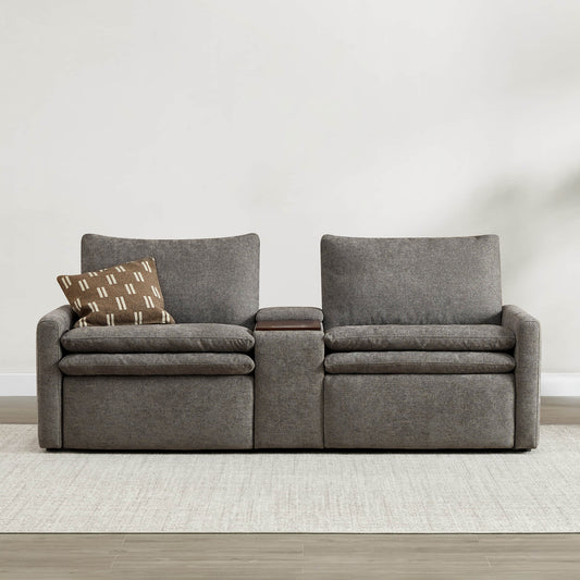 Modular Reclining Sofa in Ohana Design with Zero Gravity Feature