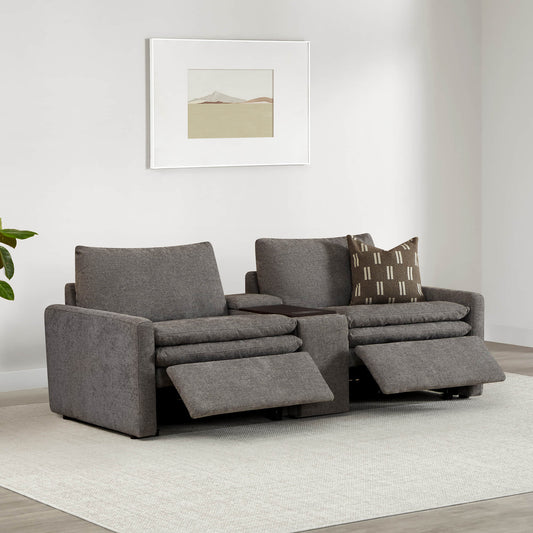 Modular Reclining Sofa in Ohana Design with Zero Gravity Feature