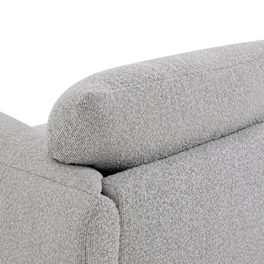 Modular Sectional in Performance Boucle with 4 Pieces