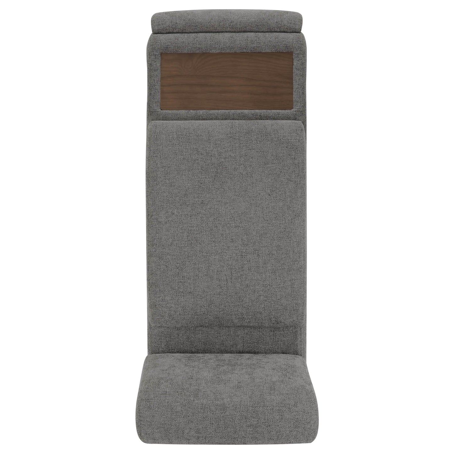 Modular Sofa Chaise in Grey with Storage Ottomans