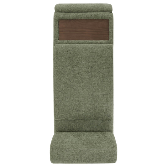 Modular Sofa Chaise in Grey with Storage Ottomans