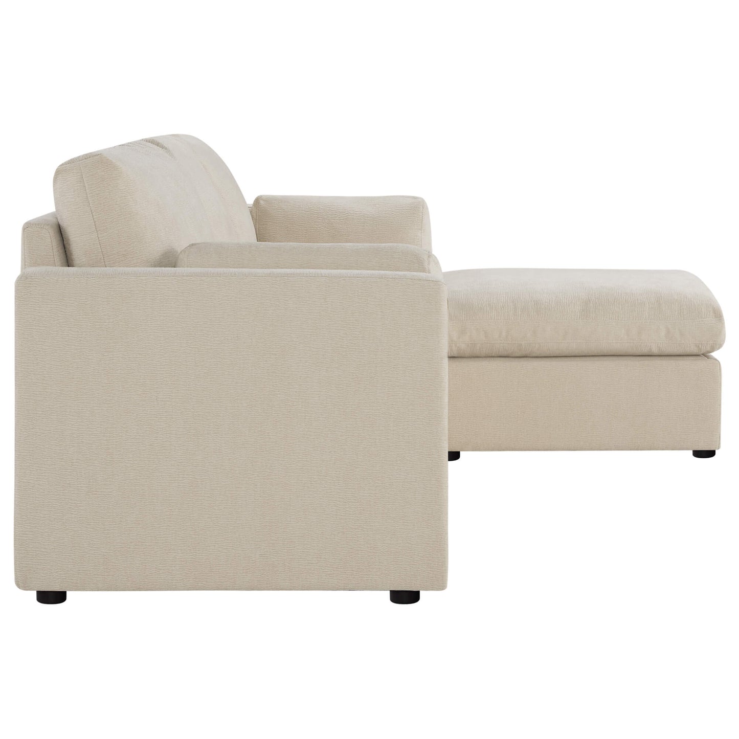 Modular Sofa in Cozy Chenille with 4 Seats