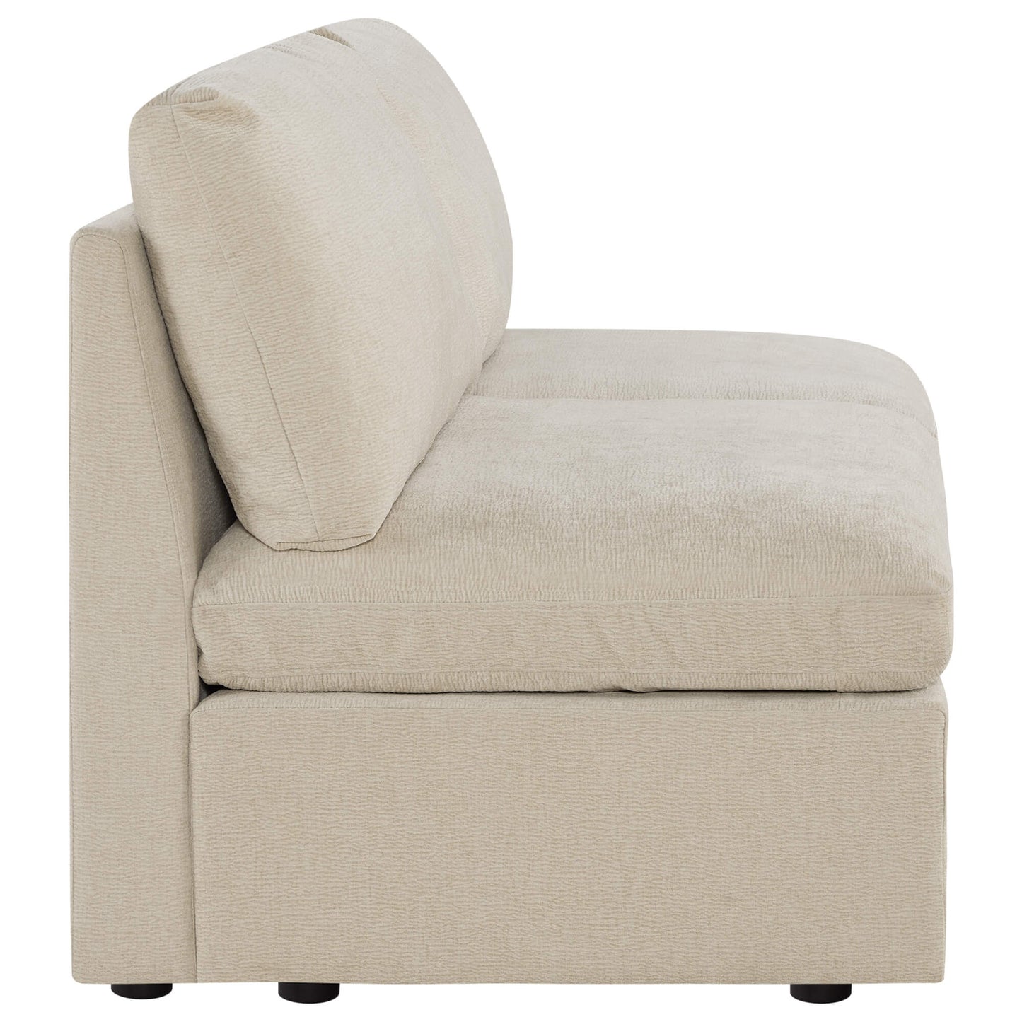 Modular Sofa in Cozy Chenille with 6-Seating Capacity