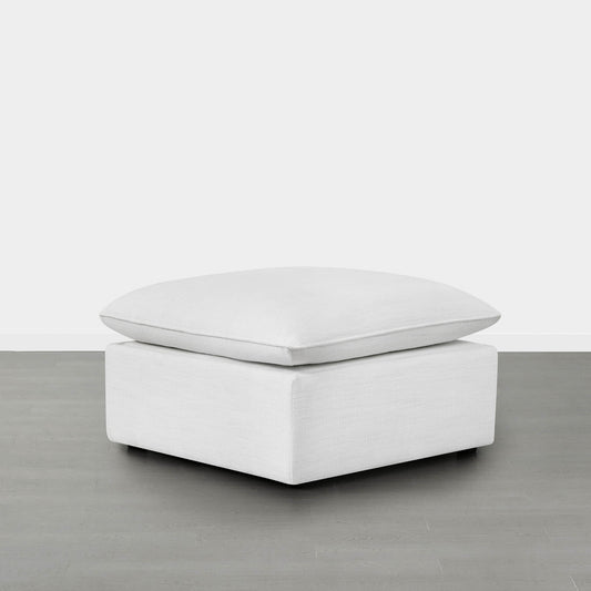 Modular Sofa in Feather Fabric with 4-Piece Design
