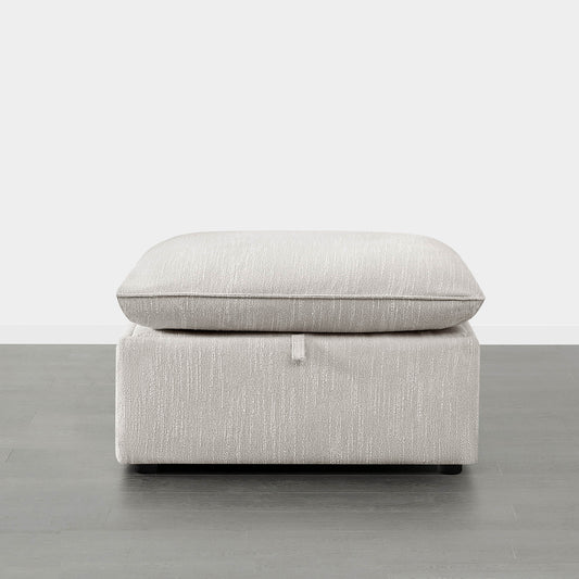 Modular Sofa in Feather with 5-Piece Configuration