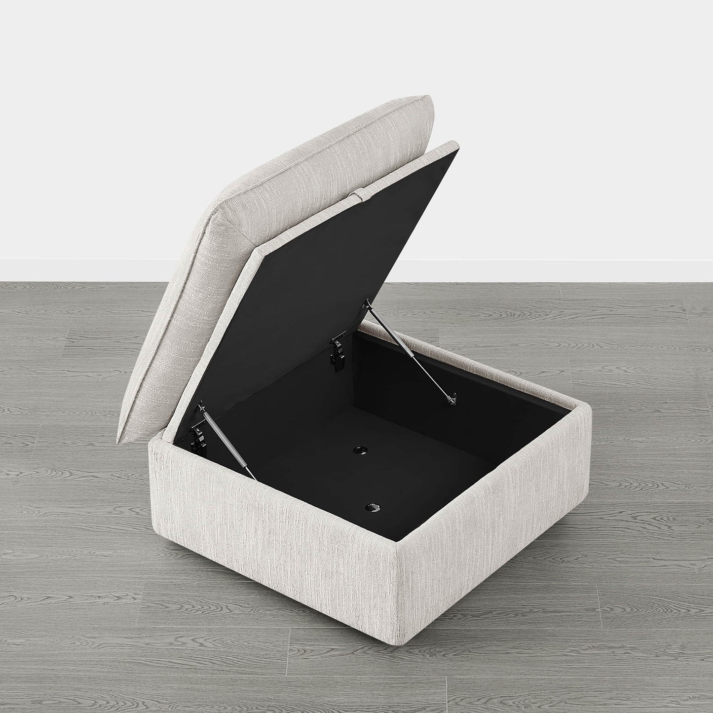 Modular Sofa in Feather with 5-Piece Configuration