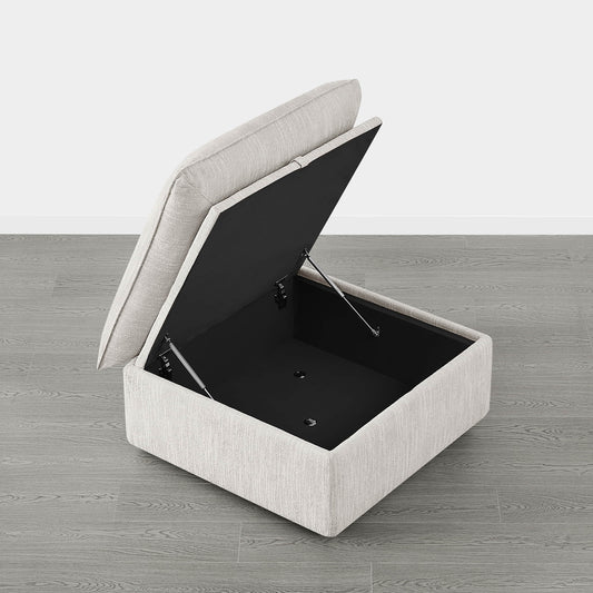 Modular Sofa in Feather with 5-Piece Configuration
