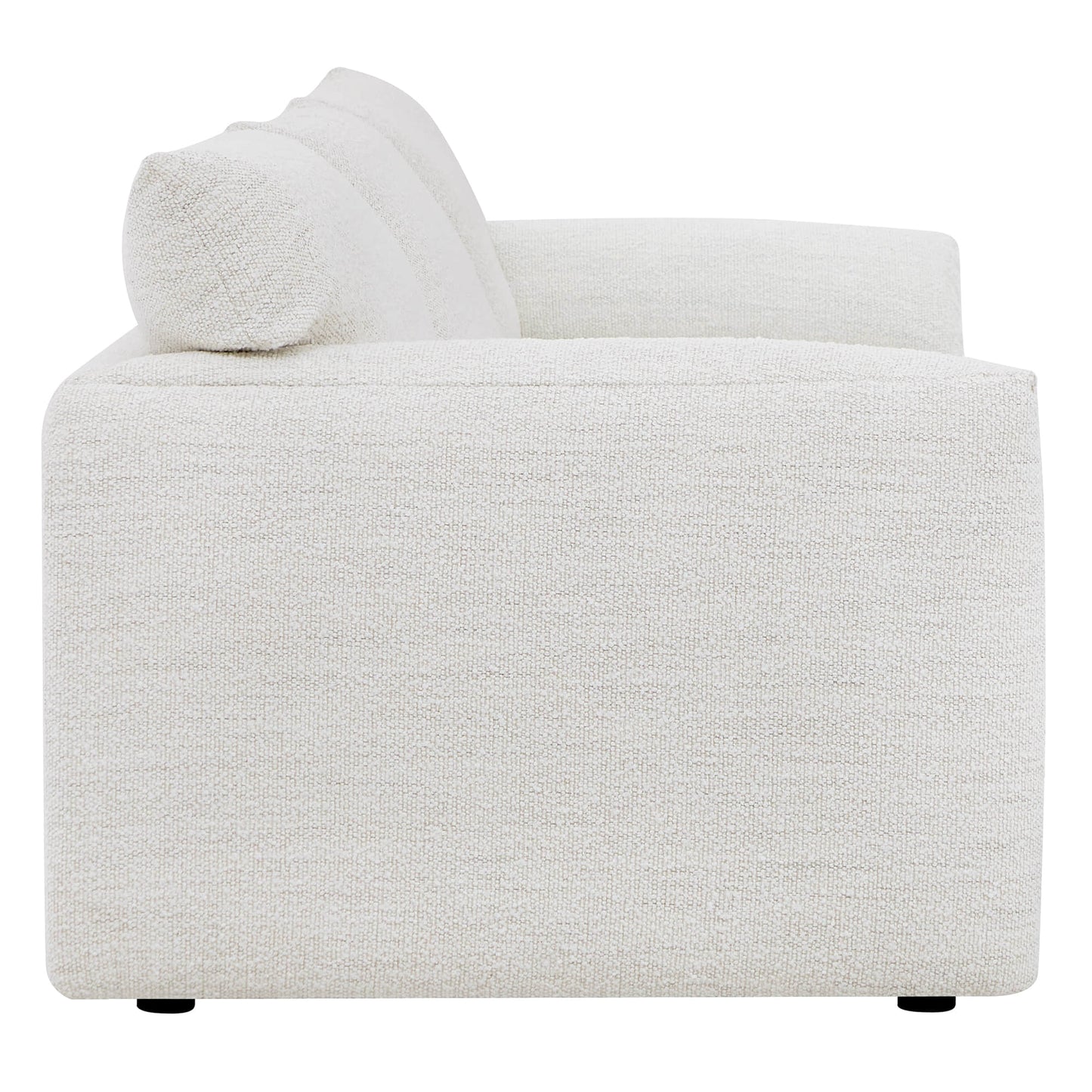 Modular Sofa in Performance Boucle with 3-Piece Design