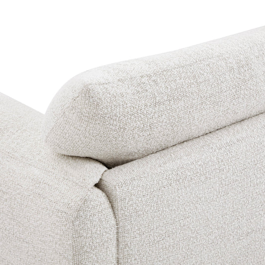 Modular Sofa in Performance Boucle with 3-Piece Design