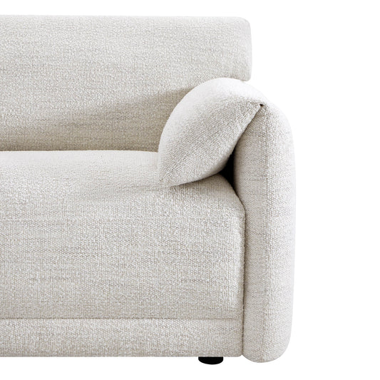 Modular Sofa in Performance Boucle with 3-Piece Design