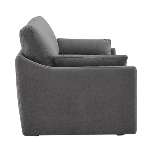 Modular Sofa in Soft Fabric with Two Seats