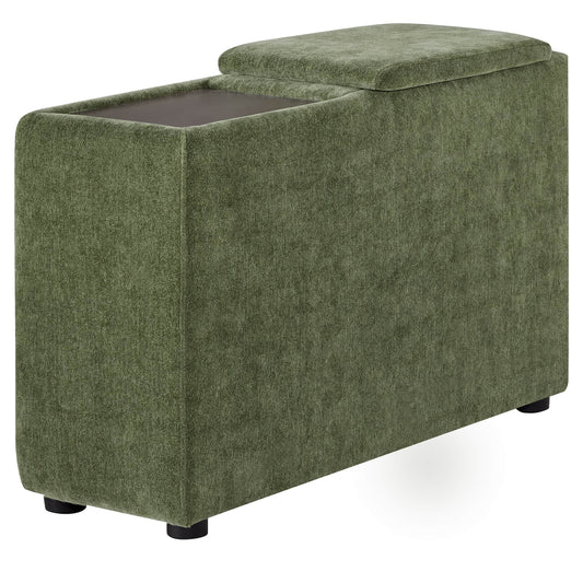 Modular Sofa in Soft Fabric with Two Seats