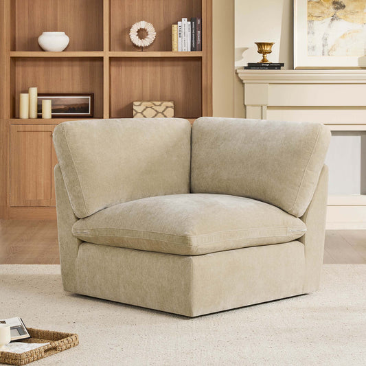 Modular Sofa Pit Sectional in Kenna Design for 6 Seats