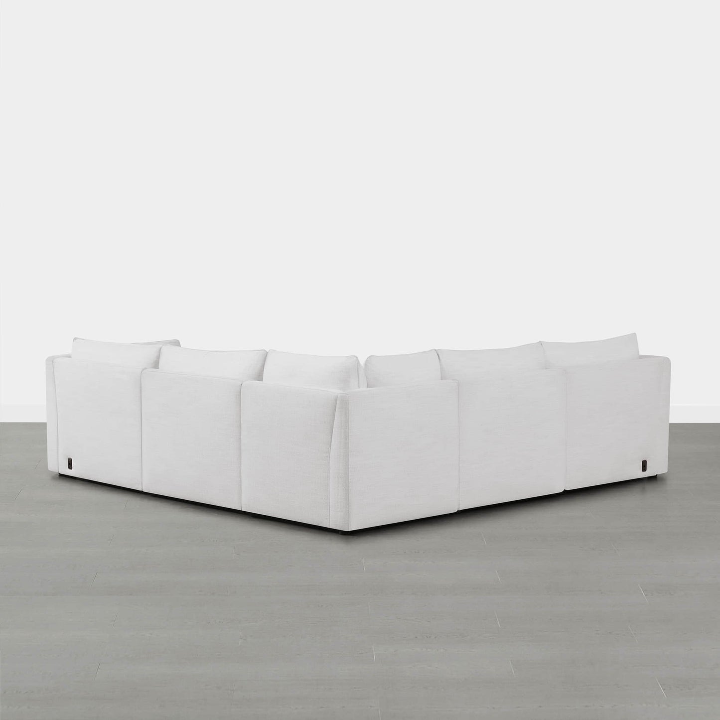 Modular Sofa Set in Feather with Electric Footrests