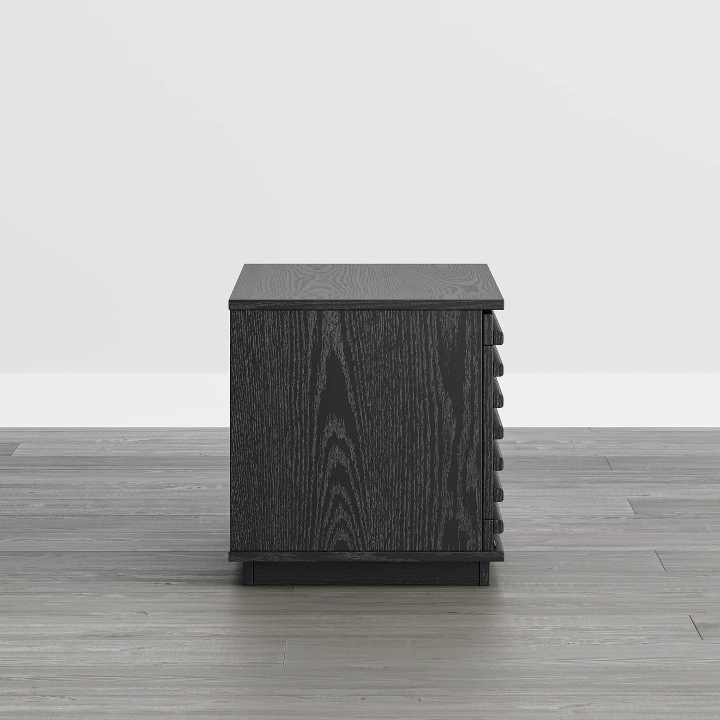 Modular TV Stand in Violet with LED Lighting Feature
