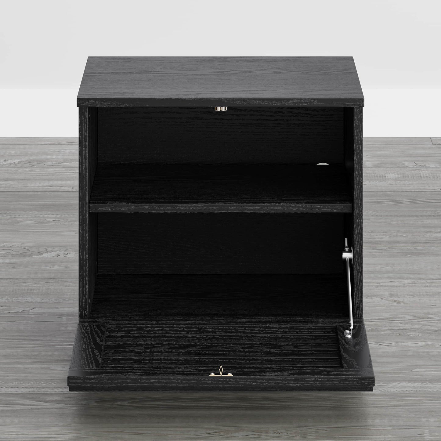 Modular TV Stand in Violet with LED Lighting Feature