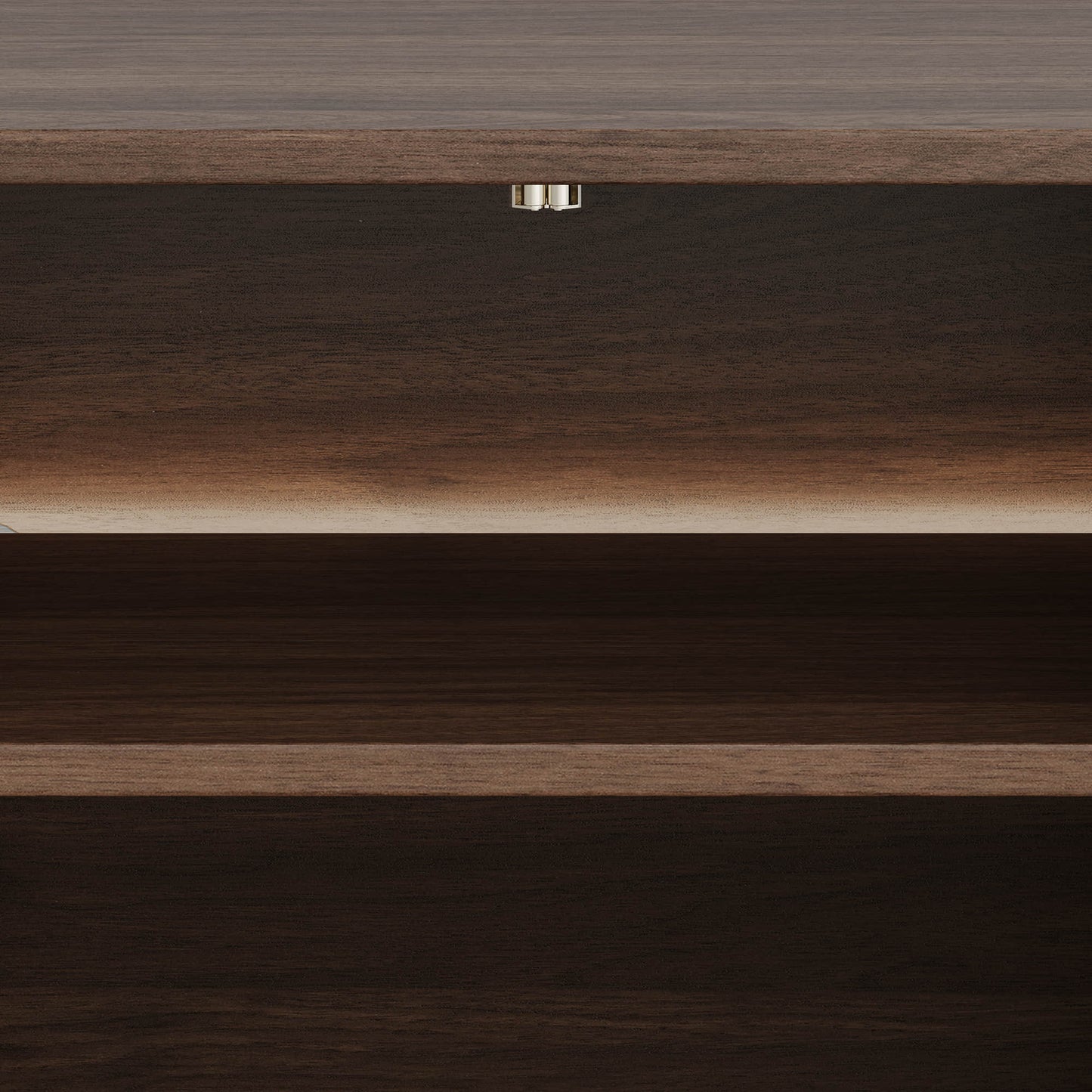 Modular TV Stand in Violet with LED Lighting Feature