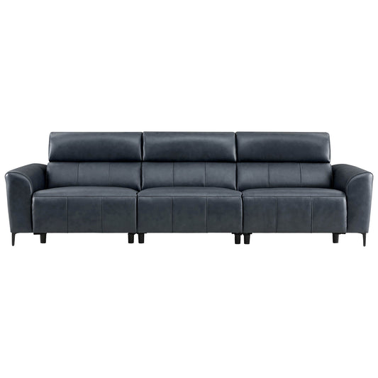 Murphy Dual-Motor Genuine Leather Zero-Wall Reclining Sofa