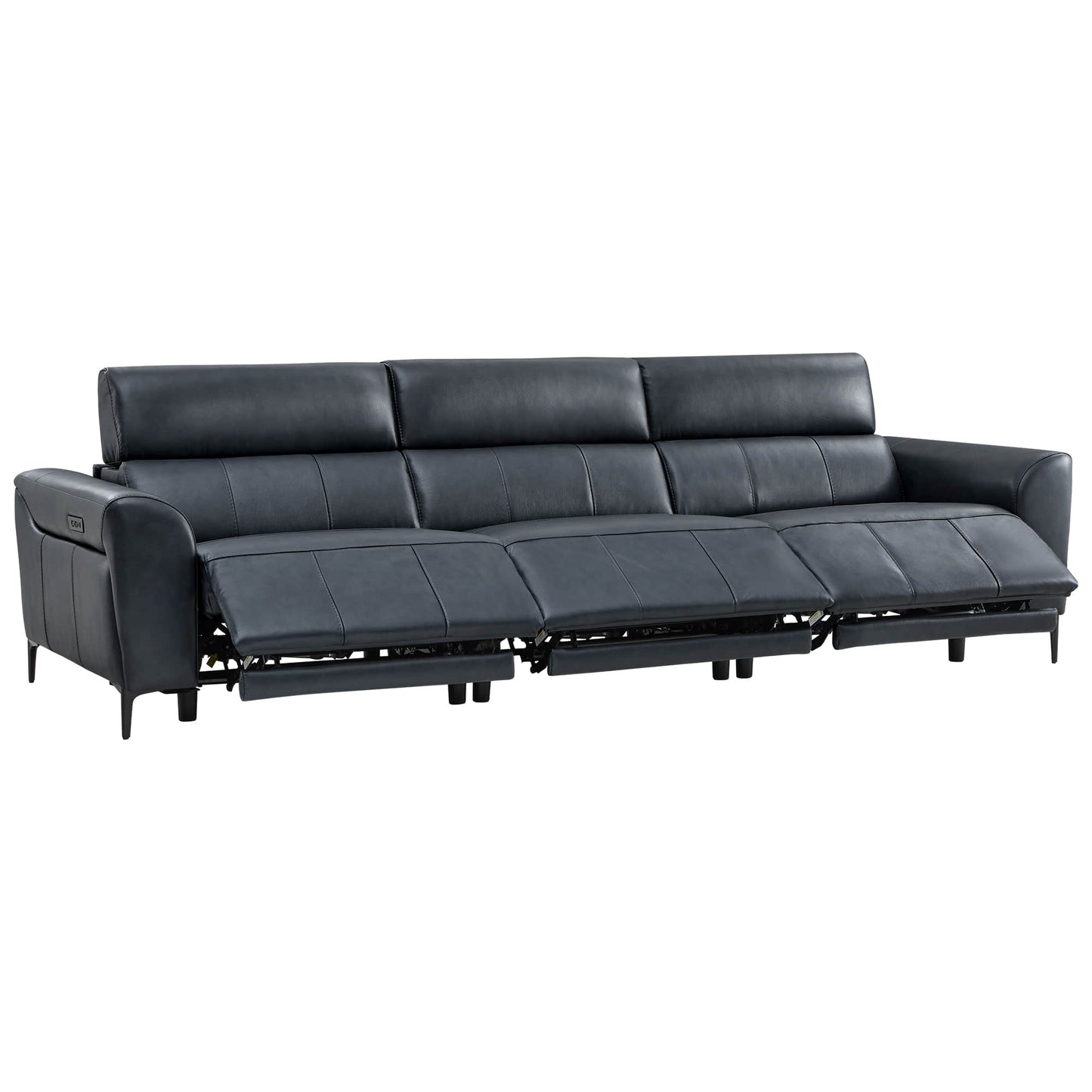 Murphy Dual-Motor Genuine Leather Zero-Wall Reclining Sofa