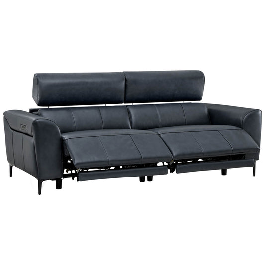 Murphy Dual-Motor Genuine Leather Zero-Wall Reclining Sofa