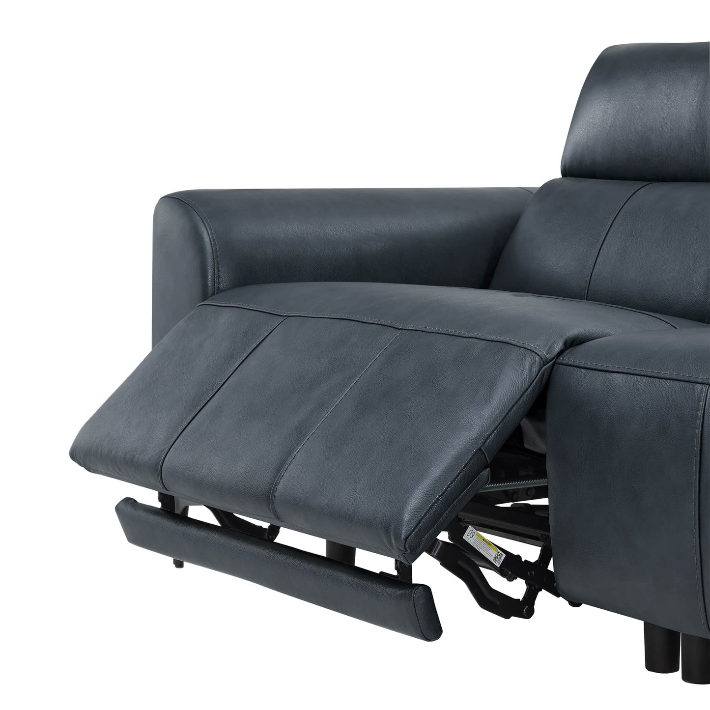 Murphy Dual-Motor Genuine Leather Zero-Wall Reclining Sofa