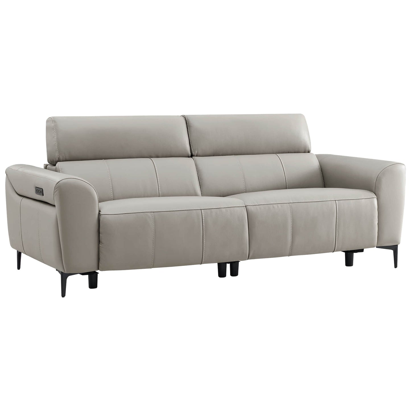 Murphy Dual-Motor Genuine Leather Zero-Wall Reclining Sofa