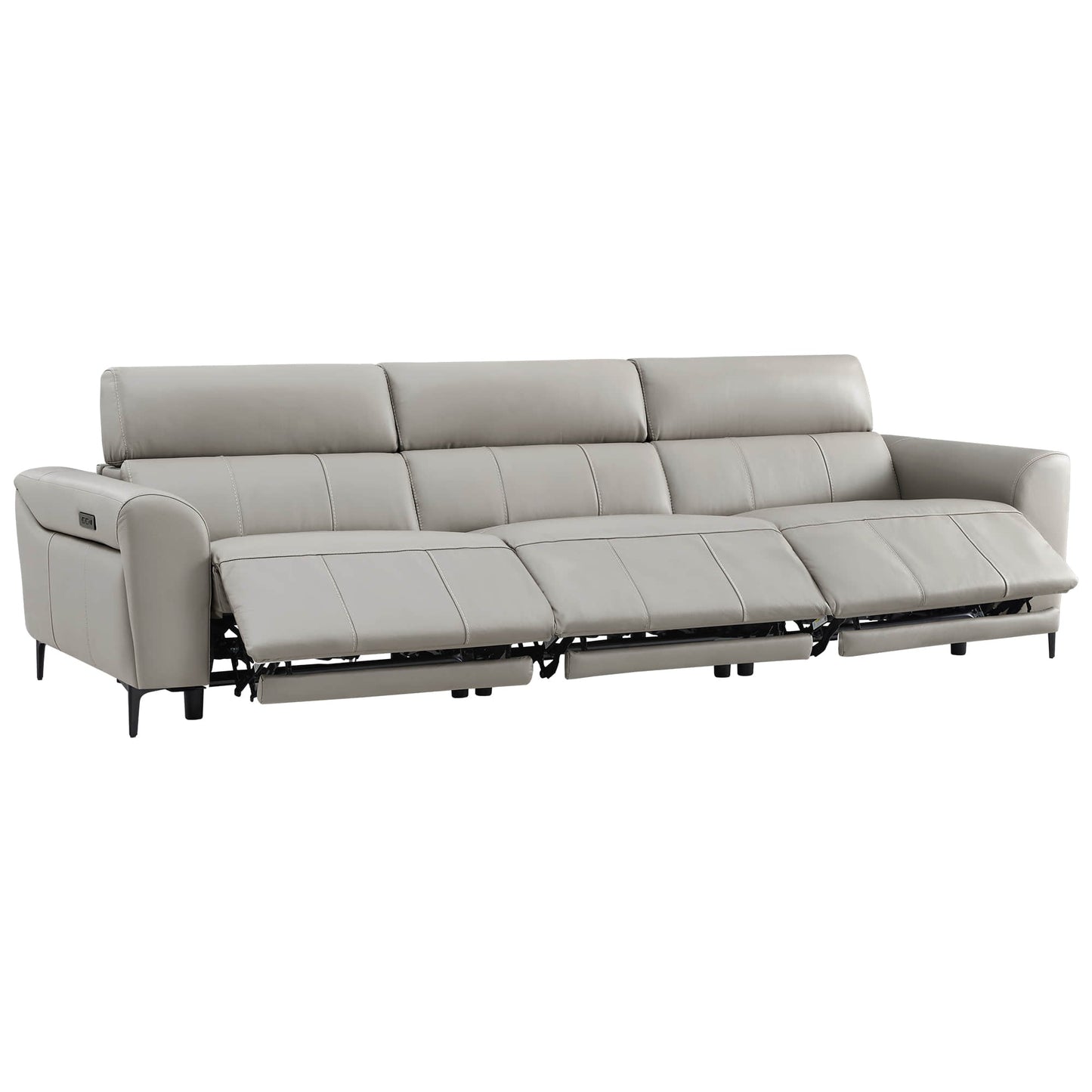 Murphy Dual-Motor Genuine Leather Zero-Wall Reclining Sofa