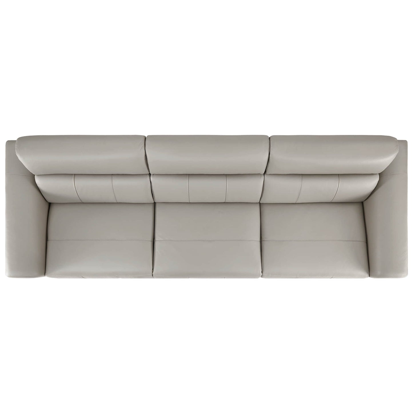 Murphy Dual-Motor Genuine Leather Zero-Wall Reclining Sofa