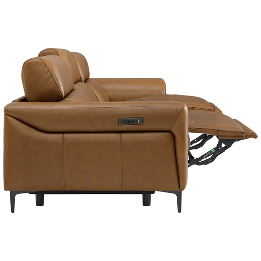 Murphy Dual-Motor Genuine Leather Zero-Wall Reclining Sofa
