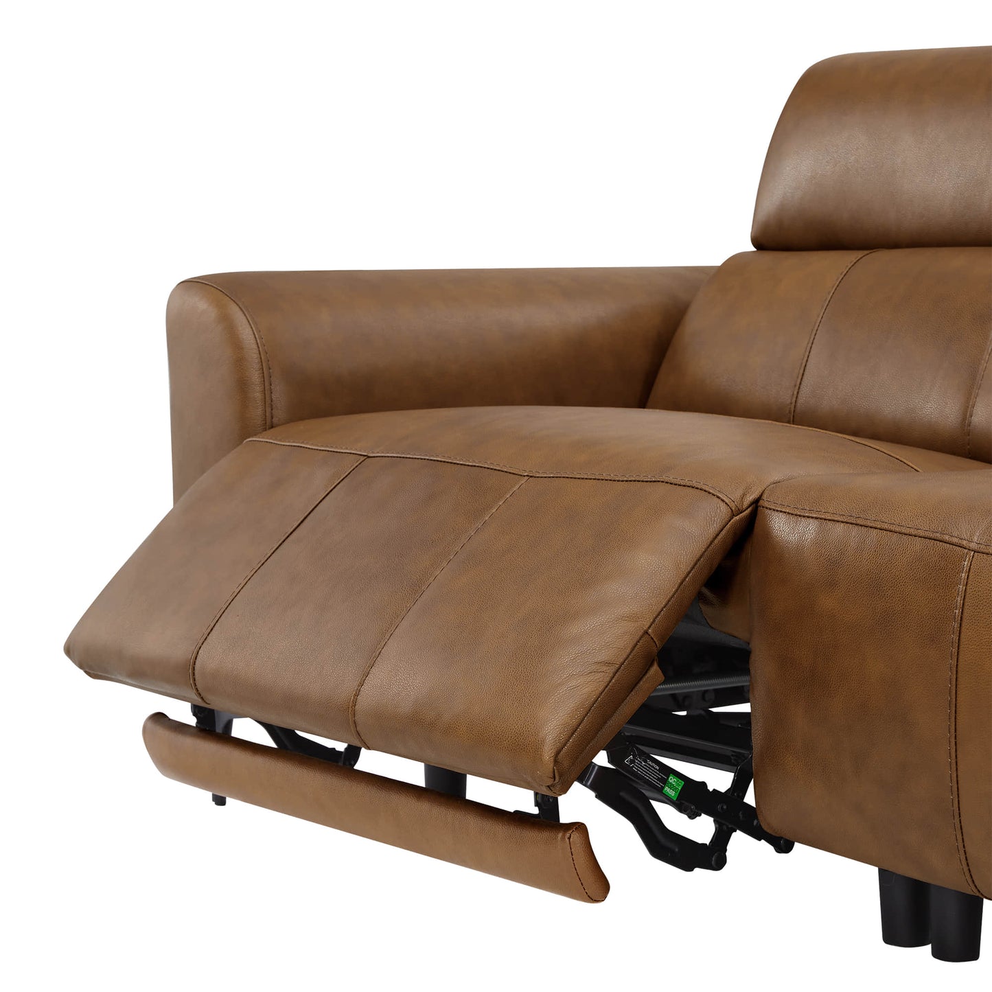 Murphy Dual-Motor Genuine Leather Zero-Wall Reclining Sofa