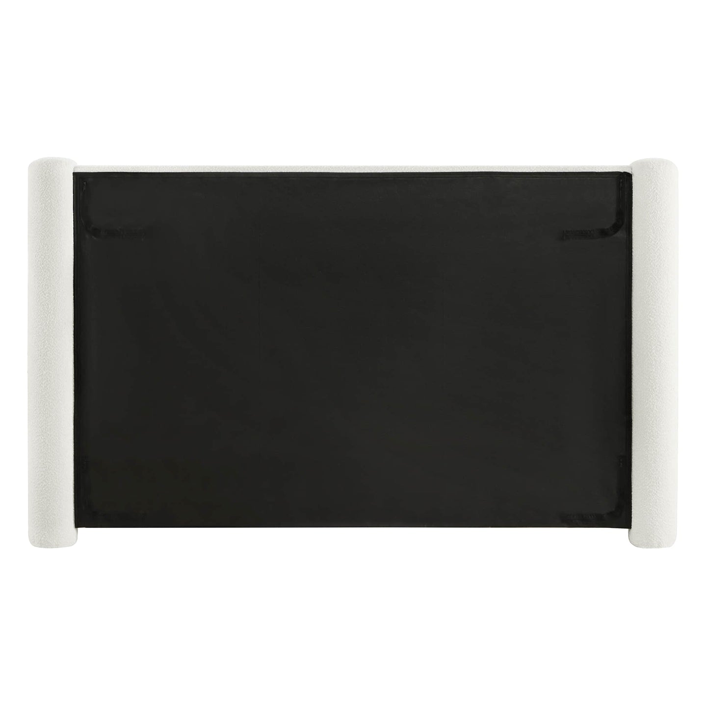 Neta Boucle Upholstered Platform Bed in Full & Queen Sizes