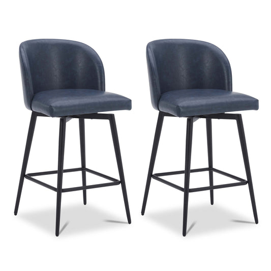Nova Swivel Bar Stool with Comfortable Backrest