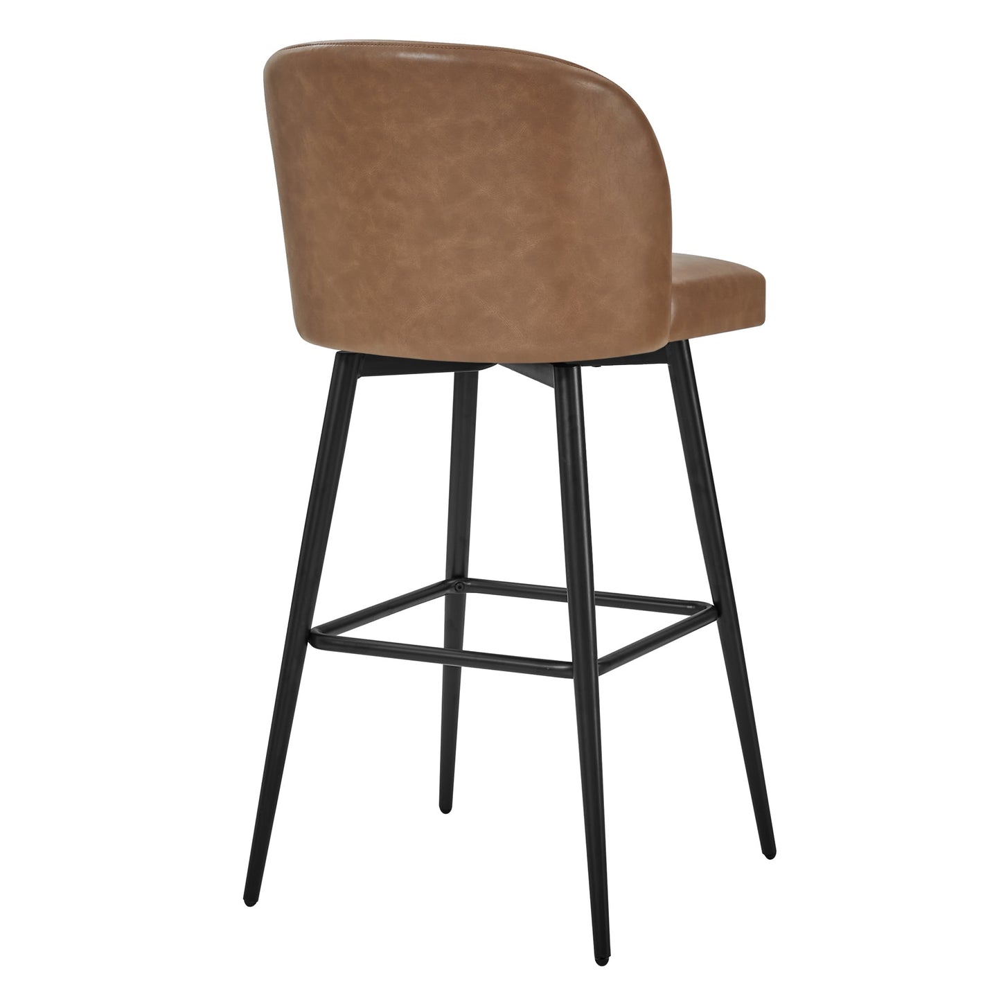 Nova Swivel Bar Stool with Comfortable Backrest