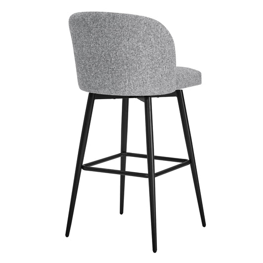 Nova Swivel Bar Stool with Comfortable Backrest