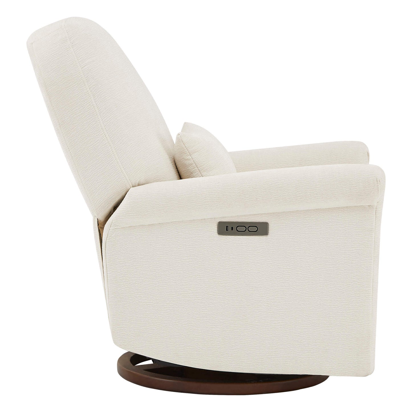 Nursery Glider Recliner with Power Swivel Function