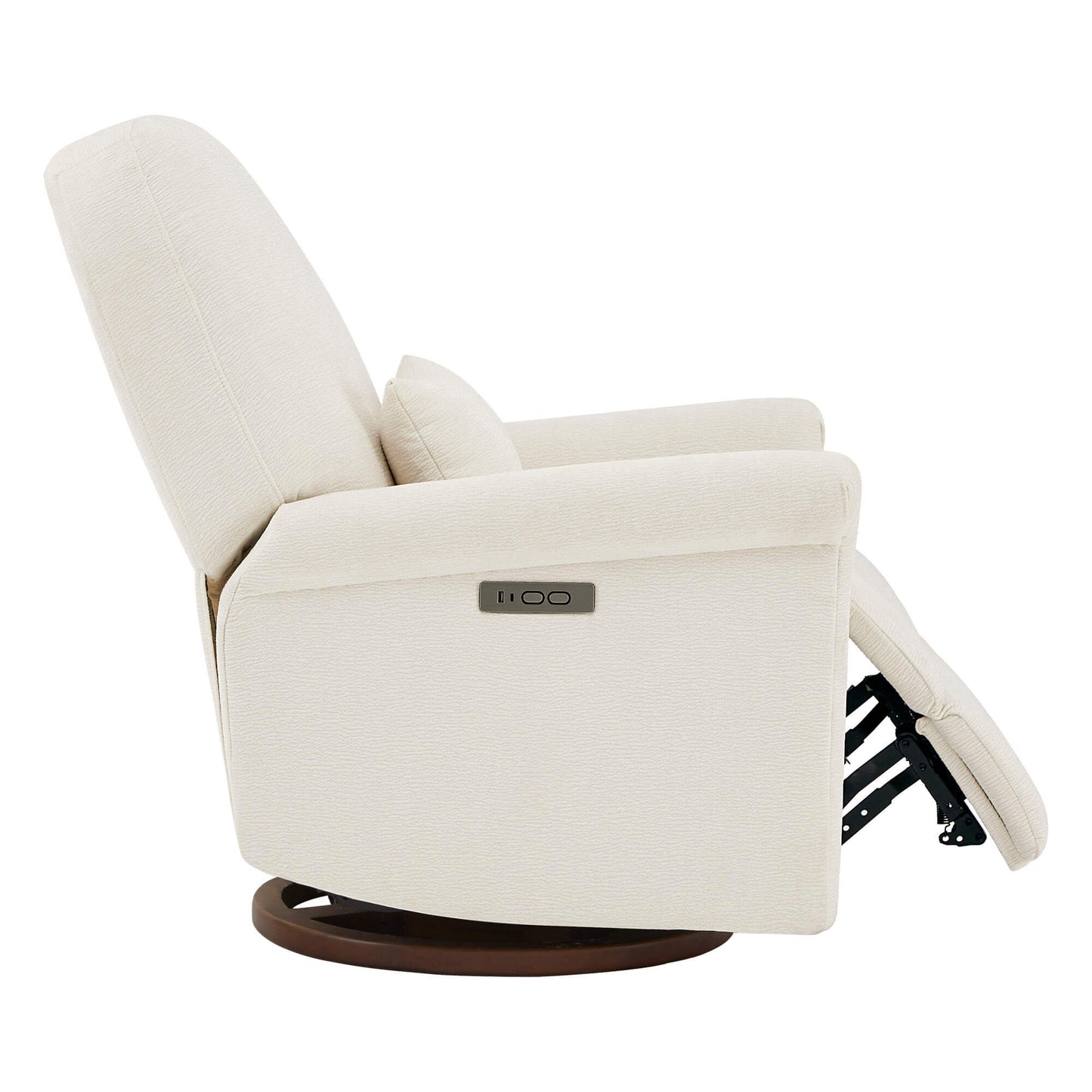 Nursery Glider Recliner with Power Swivel Function