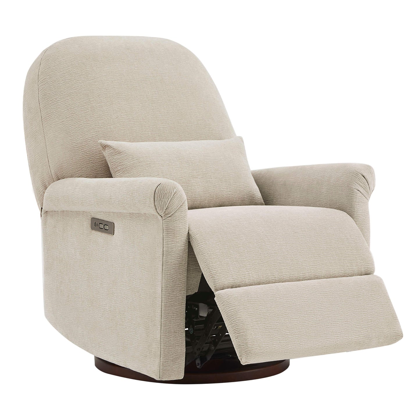 Nursery Glider Recliner with Power Swivel Function
