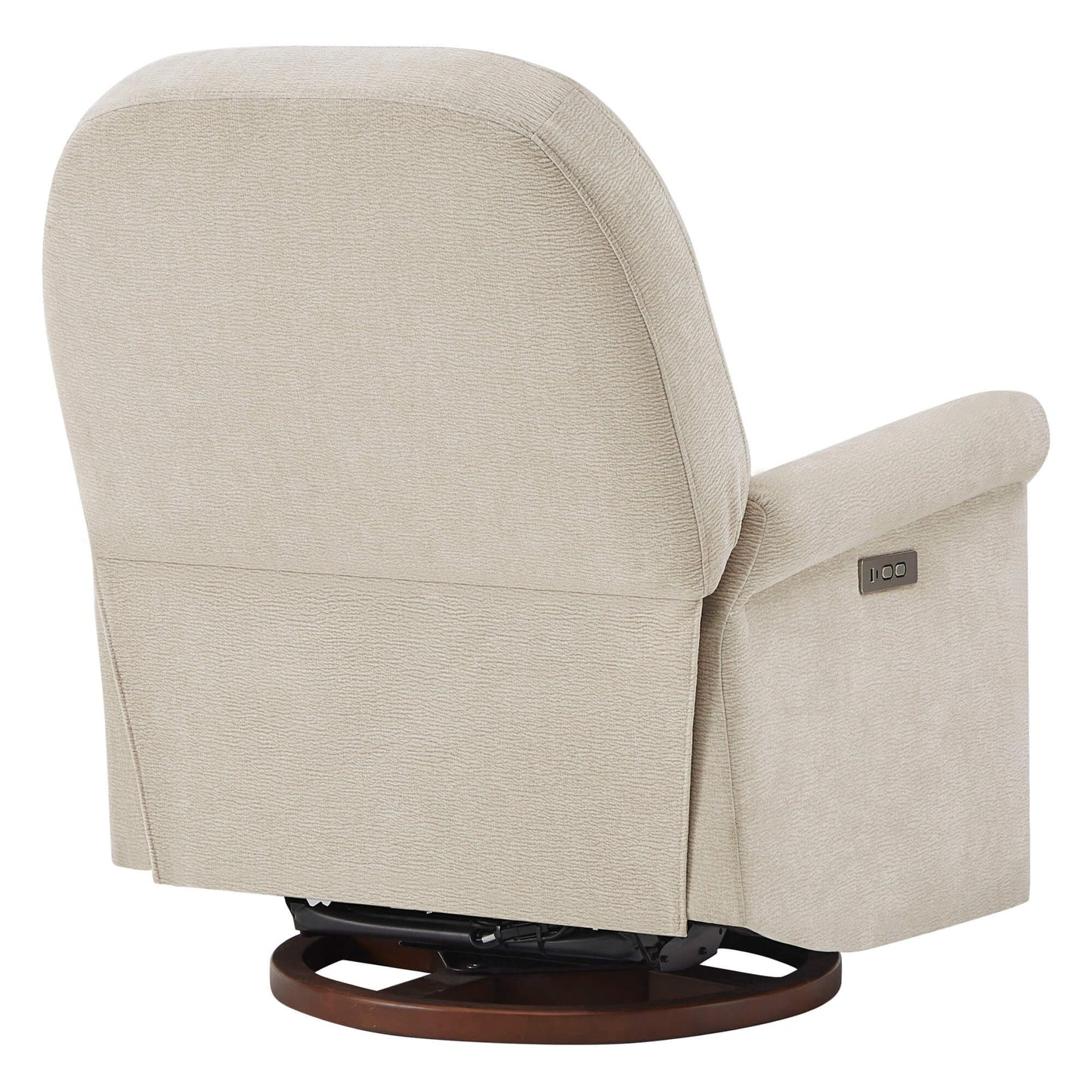 Nursery Glider Recliner with Power Swivel Function