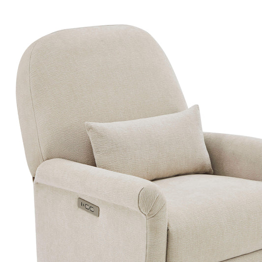 Nursery Glider Recliner with Power Swivel Function