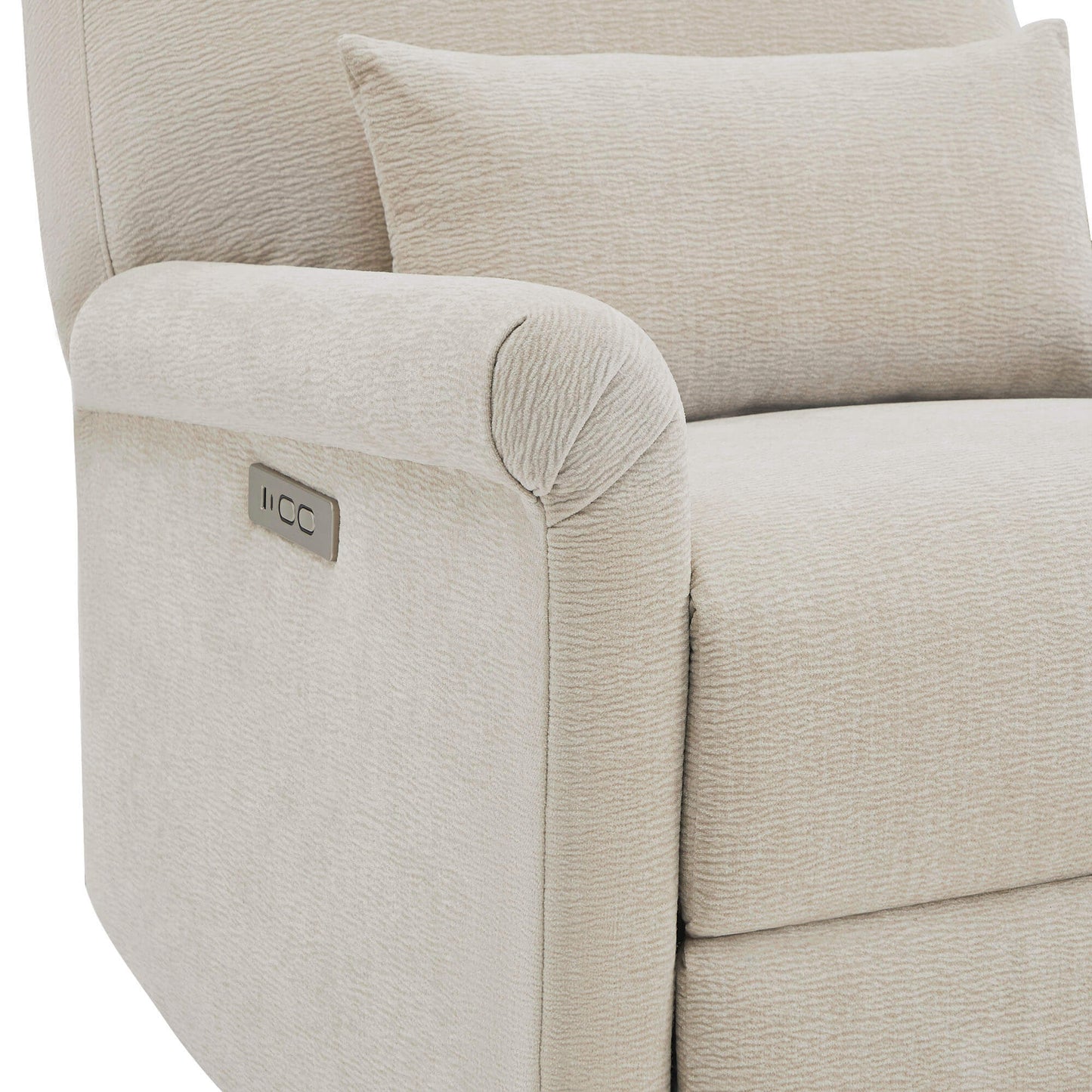 Nursery Glider Recliner with Power Swivel Function