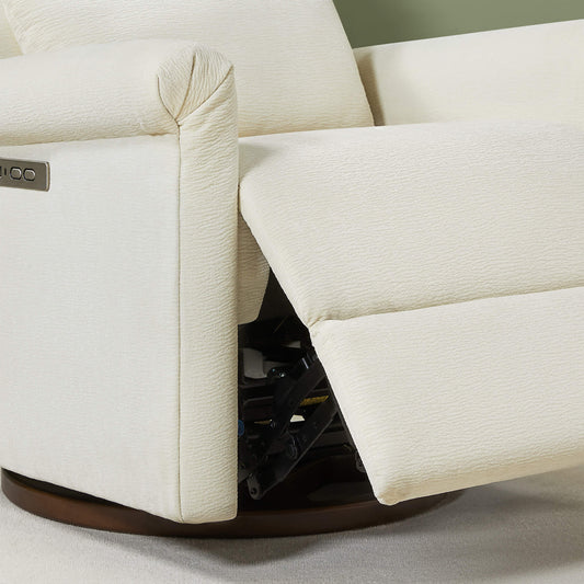 Nursery Glider Recliner with Power Swivel Function