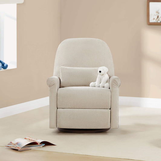 Nursery Glider Recliner with Power Swivel Function
