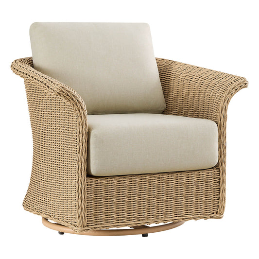 Outdoor Bistro Set with Wicker Weave and Round Table